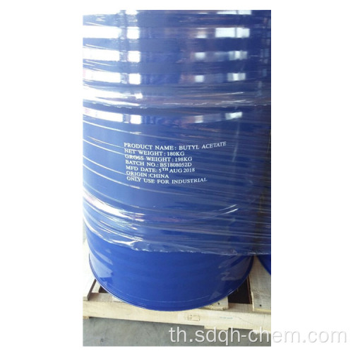 CAS 123-86-4 Butyl Acetate สำหรับอุตสาหกรรมหนังพลาสติก